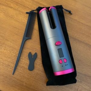 Cordless hair curler